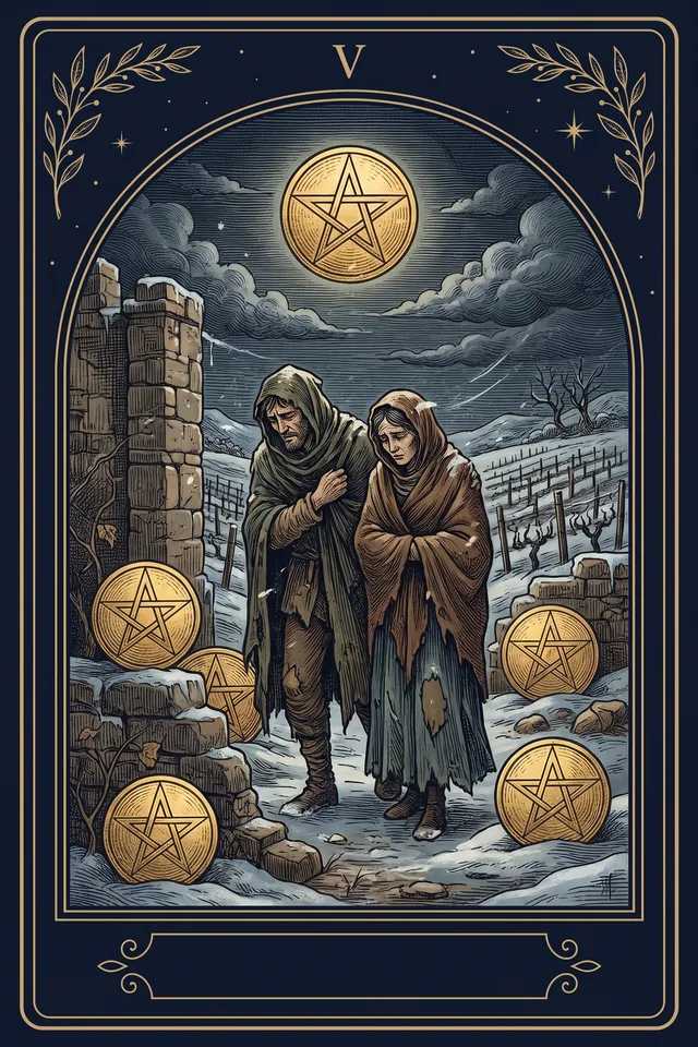 Five of Pentacles